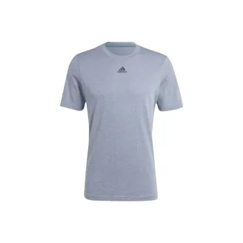 Adidas T Shirt Men's Blue Gray Mel