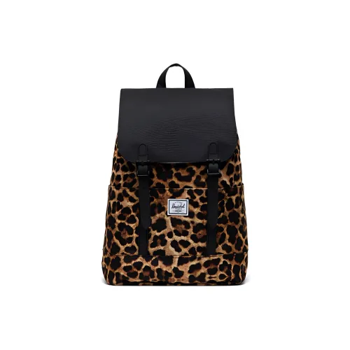 Herschel Recyclable Material Backpack Small Size Women's Leopard/Black