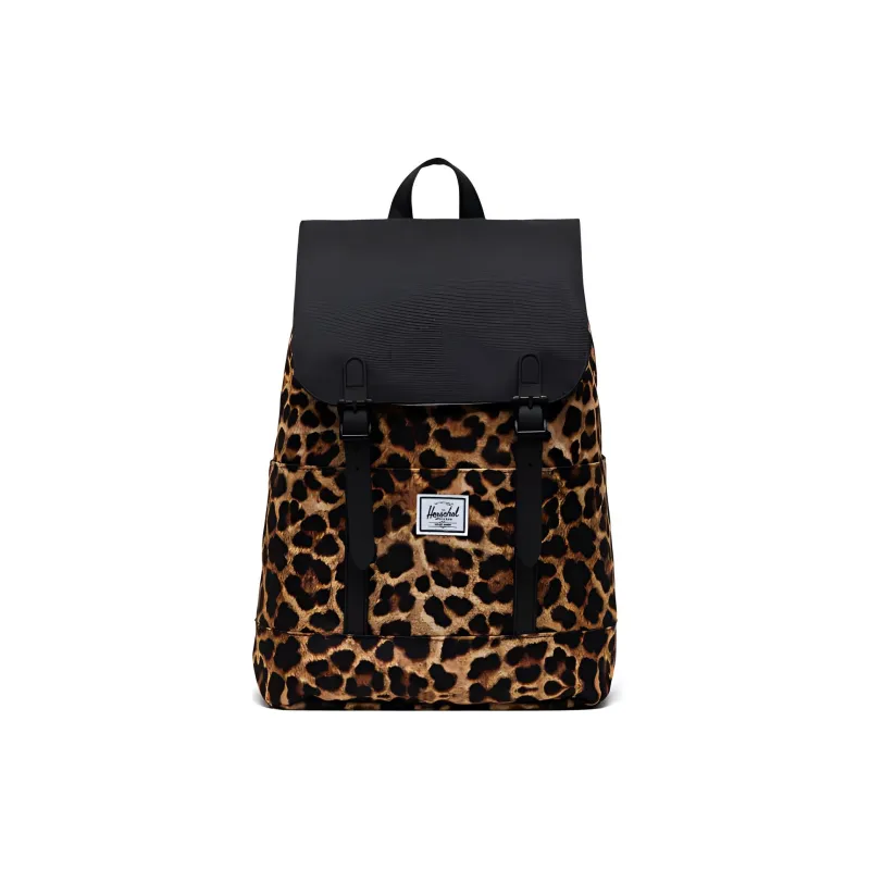Herschel Recyclable Material Backpack Small Size Women's Leopard/Black-0