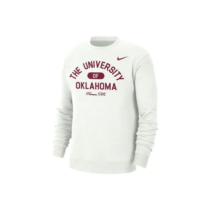 Nike Oklahoma Men's Nike College Crew Neck Top-0