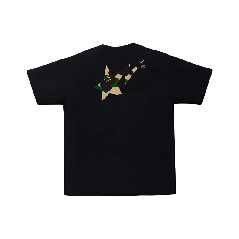 Bape 1st Camo Bapesta Logo Tee-3