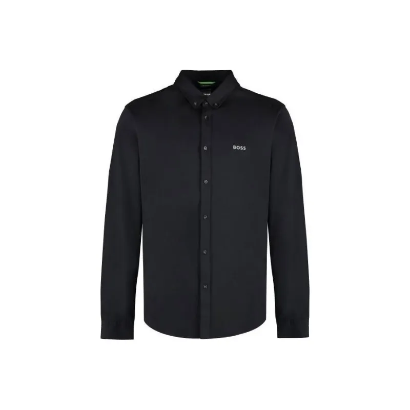 HUGO BOSS Regular Fit Knitted Shirt-0