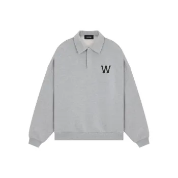 WE11DONE Logo embellished Polo Shirt