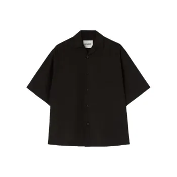 JIL SANDER SS24 Shirt Men's Black