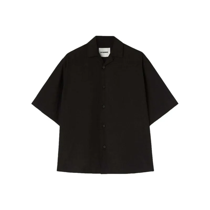 JIL SANDER SS24 Shirt Men's Black-0