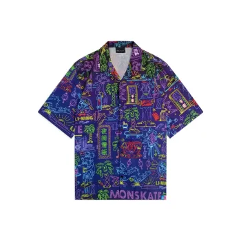 LiNing x Steven Harrington Shirt Men's Multicolor