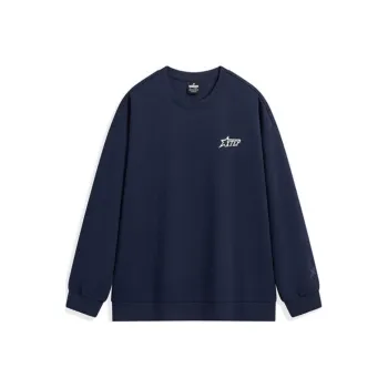 XTEP Sweatshirt Unisex Observing The Cosmos Blue