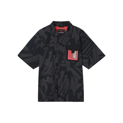 JORDAN Paris Saint Germain Shirts Men Black