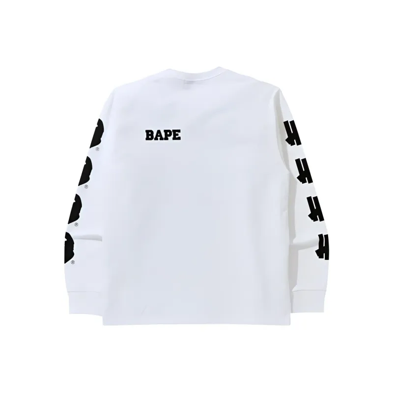 Bape X Undefeated 2 Long Sleeve Tee-4