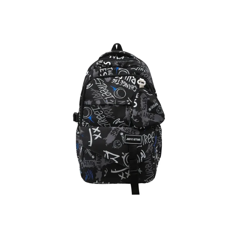 URBAN FOREST Nylon Backpack Unisex Multicolor-23