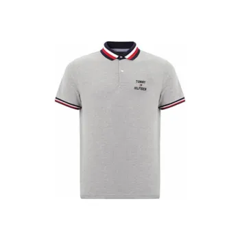 Tommy Hilfiger Polo Shirt Men's Gray