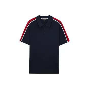 MICHAEL KORS Polo Shirts Men Navy Blue