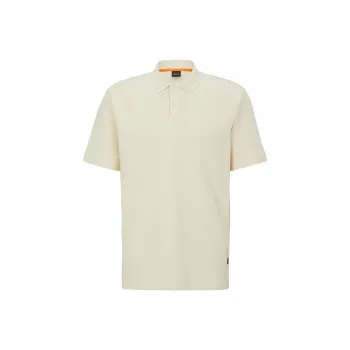 HUGO BOSS Polo Shirts Men Light Beige