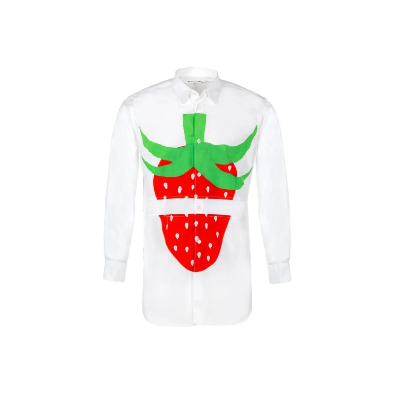 CDG Shirts Men White-0