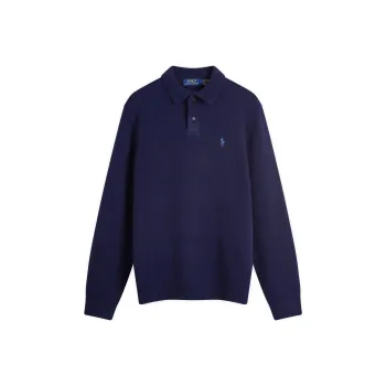 Polo Ralph Lauren Lambswool Knitted Long Sleeve Polo