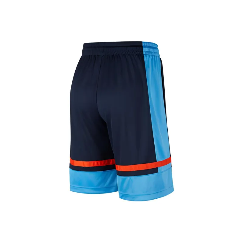 Nike Basketball Shorts Men's Obsidian Color/Coastal Blue/Team Orange-1
