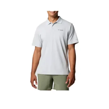 Columbia PFG Freezer Polo Shirt Men's Gray