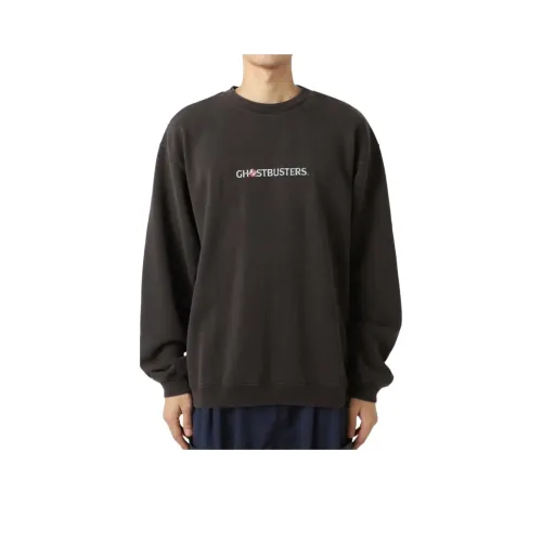 JOURNAL STANDARD x ZHUOGUIGANSIDUI LIANMINGKUAN Ghostbusters Collaboration FW24 Sweatshirt Unisex Black