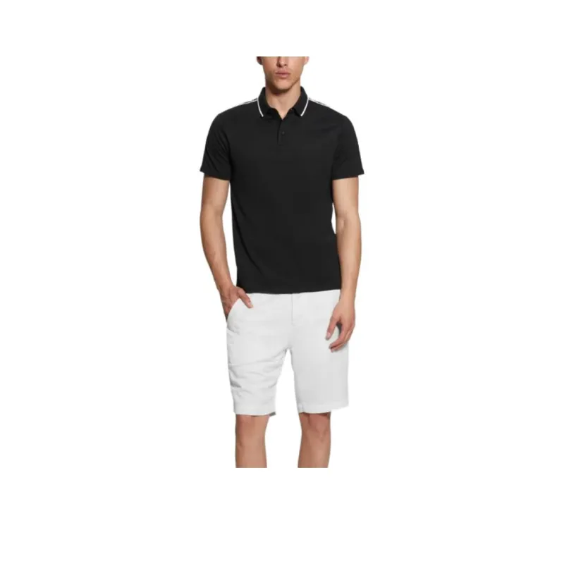 GUESS Polo Shirts Men Black-0