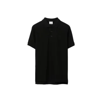 Burberry Monogram Motif Piqué Polo