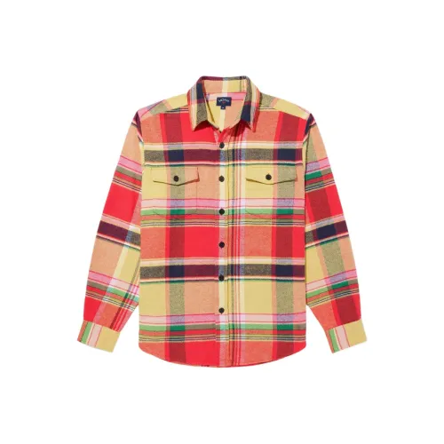 NOAH Heavyweight Plaid check Flannel Shirt