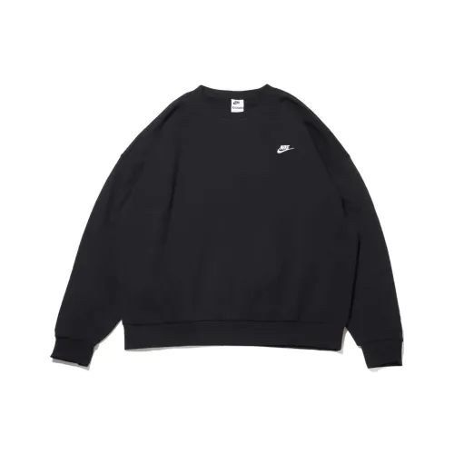 Nike Sports Life Collection NK CLUB FT OVERSIZED CREW Sweatshirt Men's Black