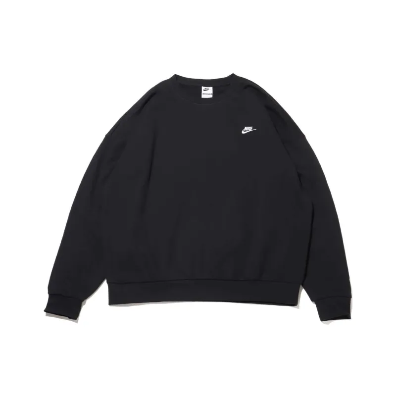 Nike Sports Life Collection NK CLUB FT OVERSIZED CREW Sweatshirt Men's Black-0
