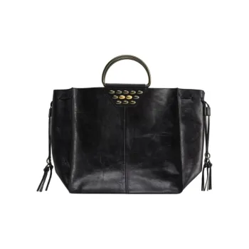 ZARA LIMITED EDITION Cow Leather Shoulder Bag, Crossbody Bag, Handbag Regular Women's Black