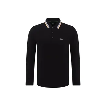 HUGO BOSS Polo Shirts Men Black