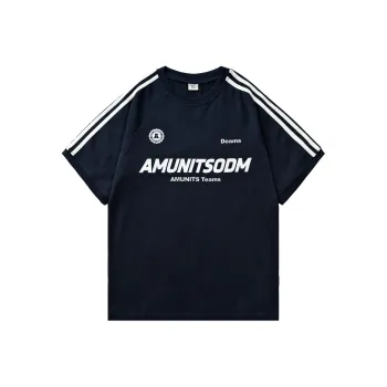 BORDERLESS BDLS T-Shirt Unisex Navy Blue