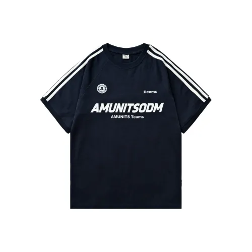 BORDERLESS BDLS T Shirt Unisex Navy Blue