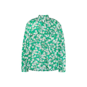 RHUDE Daisy print Long sleeved Shirt