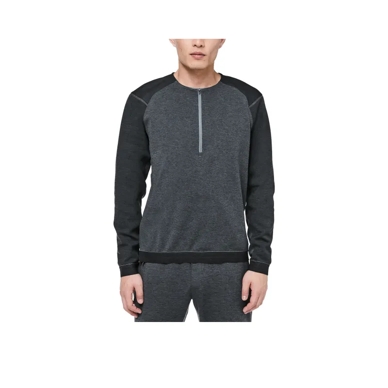 Lululemon Diffract Sweatshirt Men's Mysterious Green / Mercury Sea Blue-0