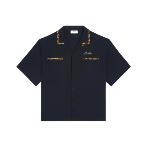 CELINE New Men'S Collection Boy Doll Shirt Men's Black
