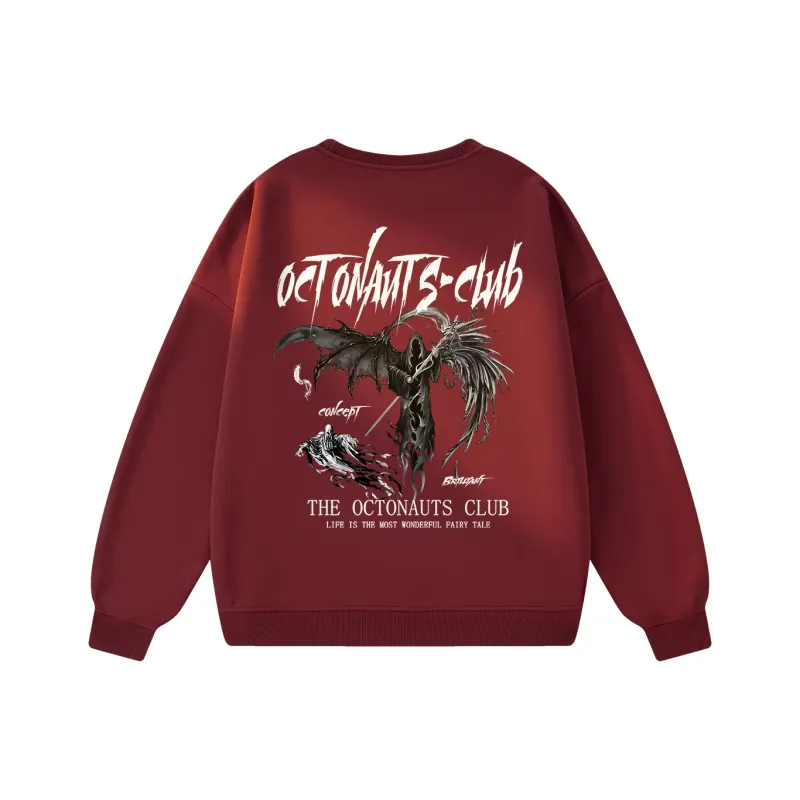 Small Columns Under The Sea Sweatshirt Unisex-12