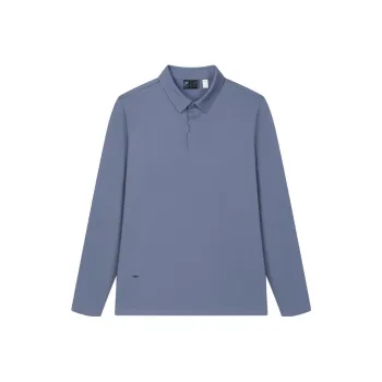 FILA Polo Shirt Men's Purple Light Blue