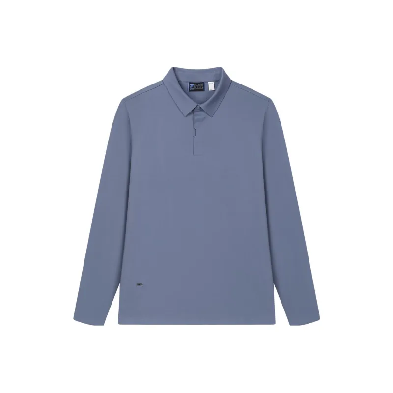FILA Polo Shirt Men's Purple Light Blue-0