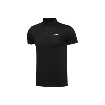 LINING Polo Shirts Men Black