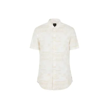 ARMANI EXCHANGE SS24 Shirt Men's Ecru