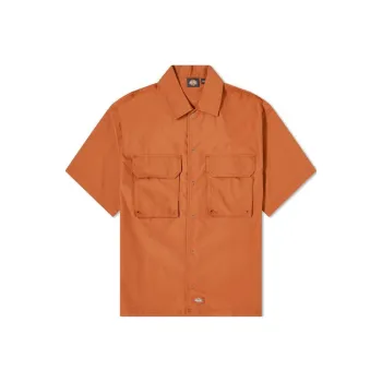 Dickies Shirts Men Orange