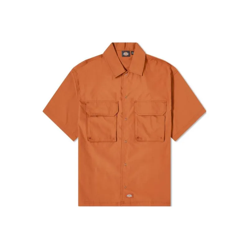 Dickies Shirts Men Orange-0