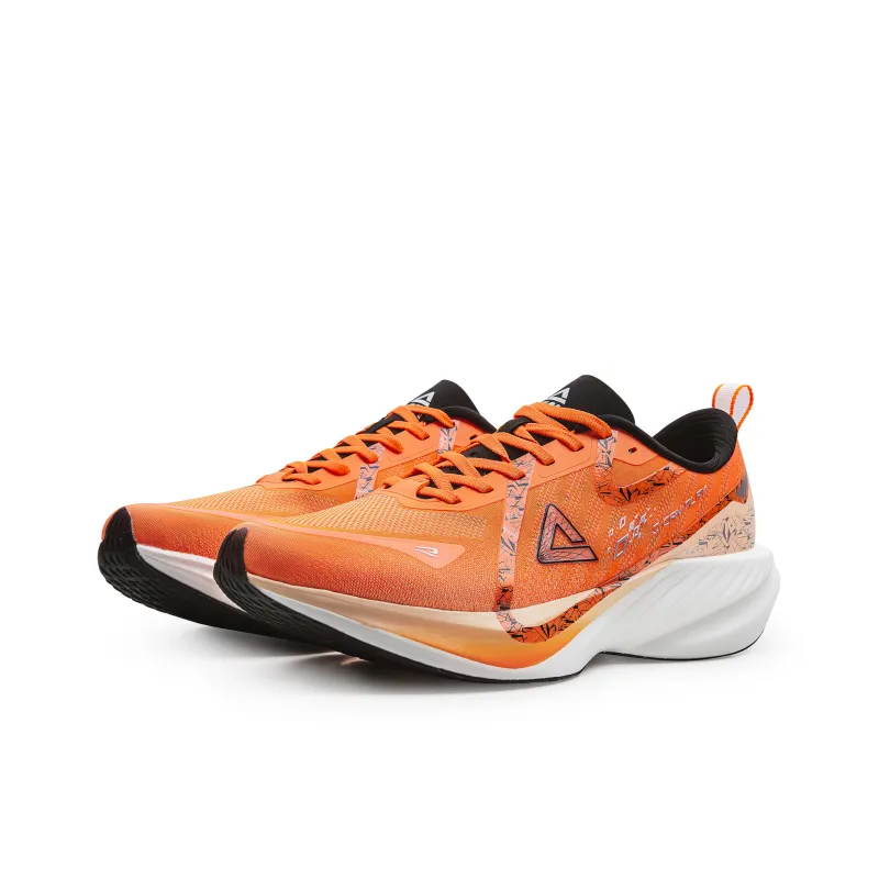 PEAK State Pole Running Shoes Unisex Low Top Fluorescent Laser Red-3
