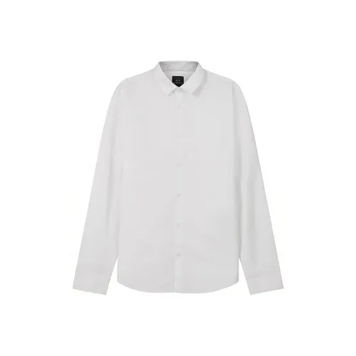 ARMANI EXCHANGE SS22 Shirt Men's White