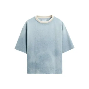 ZARA Sweatshirt Men's Light Blue