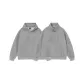 Silver Gray, Hooded (Detachable)