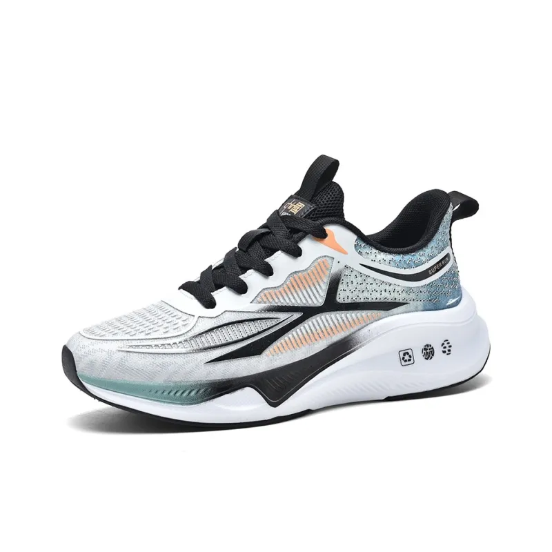 Kuding Breathable, Lightweight, Cushioning, Slip Resistant Low Top Marathon Running Shoes Men's-6