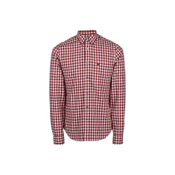 Burberry Shirts Men Red
