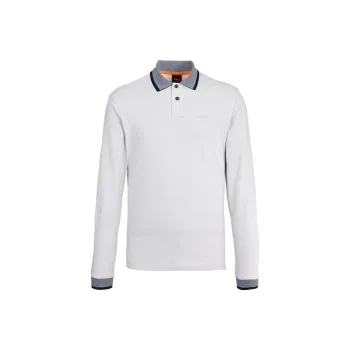 HUGO BOSS Long sleeve Cotton Polo Shirt