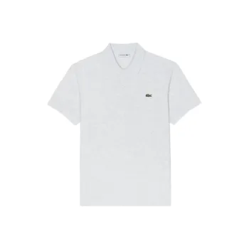 LACOSTE Polo Shirt Men's Light Gray