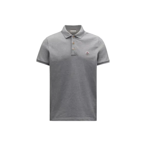 Moncler Logo patch Cotton Polo Shirt